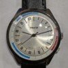 Orologio Raketa 24h meccanico manuale russo - Grade B 19 Orologio Raketa 24h Polar transizionale, quadrante argentato con scala 24 ore, ghiera interna girevole, cinturino generico nero.