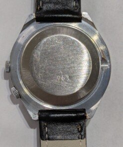 a close up of a watch