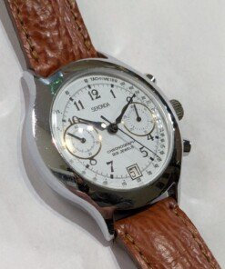 Orologio cronografo Sekonda in cassa tonda Poljot 3133 meccanico manuale - Grade B - immagine 3