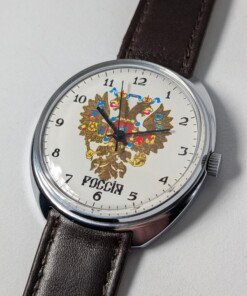 Raketa 2609 Russia Quadrante con Aquila Imperiale Grade A 13 orologio-russo-stemma-imperiale-aquila-bicipite-movimento-meccanico