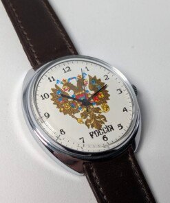 Raketa 2609 Russia Quadrante con Aquila Imperiale Grade A 12 orologio-russo-stemma-imperiale-aquila-bicipite-movimento-meccanico