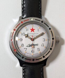 Vostok Amphibia 2409 Submarine Albino (URSS, Periodo Sovietico) - GRADE B