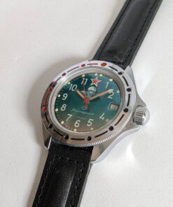 Vostok Komandirskie Paratrooper – Meccanico Manuale 2414 – Periodo Transizionale – Grade B - immagine 7