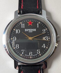 orologio-russo-vremia-cccp-quadrante-nero-stella-rossa