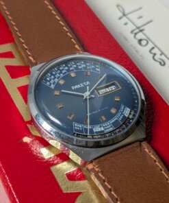 Raketa Calendario Perpetuo con Scatola Originale - Grade A 17 orologio-russo-raketa-perpetual-calendar-quadrante-blu