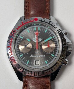 cronografo-vostok-komandirskie-3133-prima-serie-quadrante-grigio-verde-aviazione