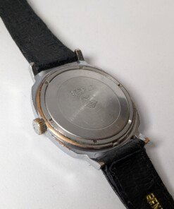 Slava Meccanico Manuale Nero Sovietico Cassa Cromata – Grade C 14 orologio slava meccanico manuale quadrante nero datario