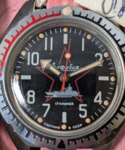 Vostok Amphibia 320 – Cassa Ottagonale in Acciaio – Box Plastica originale – Grade A 10 vostok-amphibia-orologio-subacqueo-sovietico-cassa-acciaio-scatola-originale
