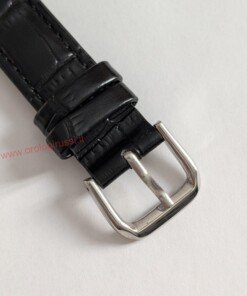 Alternative view of Cinturino Orologio Effetto Coccodrillo in PU con Fibbia in Acciaio