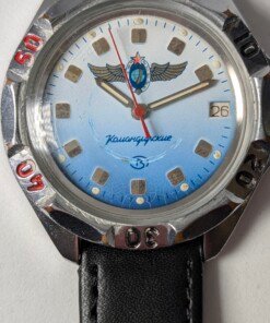 Vostok Komandirskie Forze Militari Spaziali – Meccanico 2414 – Grade C 8 vostok-komandirskie-forze-militari-spaziali-orologio-russo-quadrante-blu