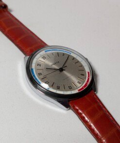Orologio Raketa 24h Polar Cassa cromata Quadrante argento - Grade B 15 raketa-24h-polar-orologio-sovietico-cassa-cromata