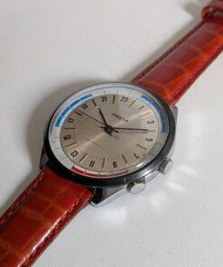 Orologio Raketa 24h Polar Cassa cromata Quadrante argento - Grade B 14 raketa-24h-polar-orologio-sovietico-cassa-cromata