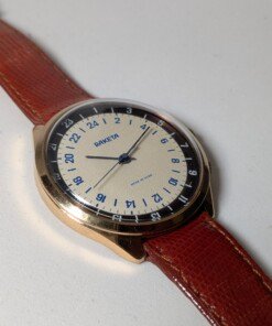 SOSPESO - Raketa Polar 24h - Cassa dorata - Quadrante panna - Grade B 15 raketa-24h-polar-orologio-sovietico-cassa-dorata