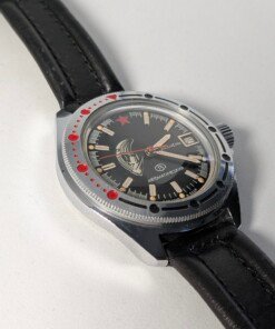 Vostok Komandirskie Cosmonaut – Automatico 2416B – Cassa Cromata e Ghiera Unidirezionale – Grade B 14 vostok-komandirskie-cosmonaut-astronaut-automatico