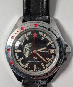 Vostok Komandirskie Cosmonaut – Automatico 2416B – Cassa Cromata e Ghiera Unidirezionale – Grade B 15 vostok-komandirskie-cosmonaut-astronaut-automatico