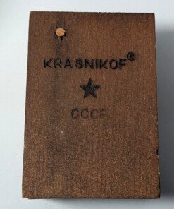 Molnija Krasnikof CCCP Anni '80 Orologio da Tasca Box in legno e Passaporto Grade B 10 molnija-orologio-da-tasca-krasnikof-scatola-legno-passaporto