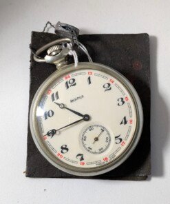Molnija Krasnikof CCCP Anni '80 Orologio da Tasca Box in legno e Passaporto Grade B 15 molnija-orologio-da-tasca-krasnikof-scatola-legno-passaporto