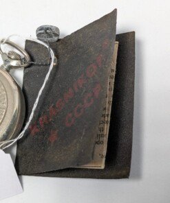 Molnija Krasnikof CCCP Anni '80 Orologio da Tasca Box in legno e Passaporto Grade B 12 molnija-orologio-da-tasca-krasnikof-scatola-legno-passaporto