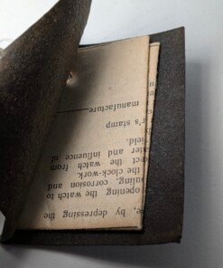 Molnija Krasnikof CCCP Anni '80 Orologio da Tasca Box in legno e Passaporto Grade B 11 molnija-orologio-da-tasca-krasnikof-scatola-legno-passaporto