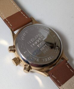 Orologio cronografo Poljot Italia russia 93 cassa dorata edizione limitata Grade B 10 cronografo-poljot-italia-russia-1993