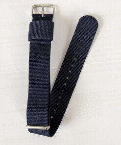 Cinturino NATO in nylon blu scuro