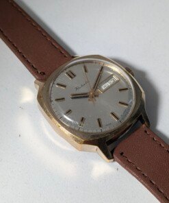 Orologio Raketa Automatico Dorato – Calibro 2627.H – Anni '80 – Grade B 12 Orologio Raketa Automatico Dorato – Calibro 2627.H – Anni '80 – Grade B - immagine 4