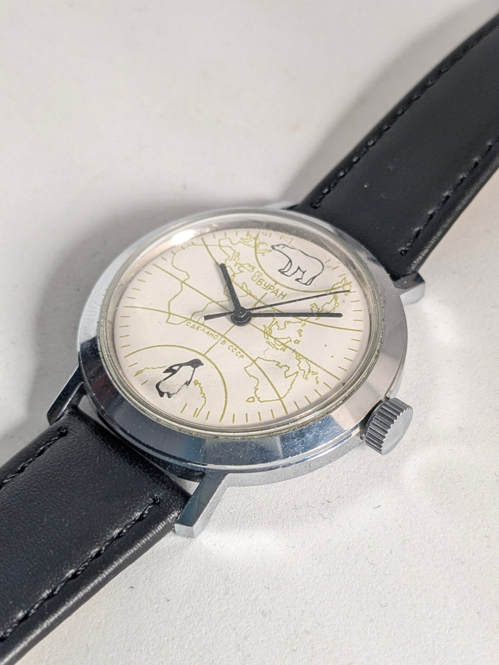 Orologio Vostok Buran Polar Aviation - Calibro 2409 - Anni '80 - Grade B 8 Orologio Vostok Buran Polar Aviation - Calibro 2409 - Anni '80 - Grade B - immagine 8