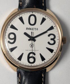 Raketa Big Zero – Scritte in cirillico sovietico dorato – Grade B 9 Raketa Big Zero – Scritte in cirillico sovietico dorato – Grade B - immagine 2