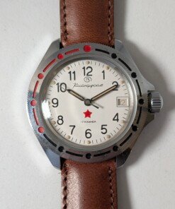 5 Orologi Komandirskie dell'Armata Rossa - Periodo Transizionale - Calibro 2414A - Cinturini Originali Time Trend 19 set orologi vostok Komandirskie dell'Armata Rossa