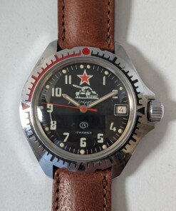 5 Orologi Komandirskie dell'Armata Rossa - Periodo Transizionale - Calibro 2414A - Cinturini Originali Time Trend 18 set orologi vostok Komandirskie dell'Armata Rossa