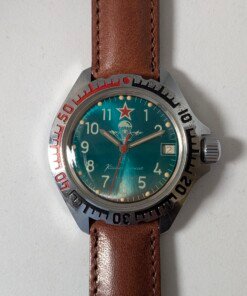 5 Orologi Komandirskie dell'Armata Rossa - Periodo Transizionale - Calibro 2414A - Cinturini Originali Time Trend 17 set orologi vostok Komandirskie dell'Armata Rossa