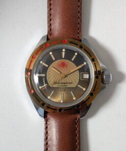5 Orologi Komandirskie dell'Armata Rossa - Periodo Transizionale - Calibro 2414A - Cinturini Originali Time Trend 16 set orologi vostok Komandirskie dell'Armata Rossa