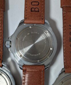 5 Orologi Komandirskie dell'Armata Rossa - Periodo Transizionale - Calibro 2414A - Cinturini Originali Time Trend 24 set orologi vostok Komandirskie dell'Armata Rossa