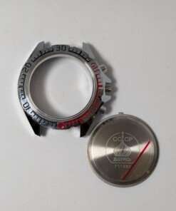Cassa Ricambio per Cronografo Vostok Komandirskie Prima Serie – Fondello Incluso – Grade A