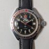 Orologio Vostok komandirskie Tank quadrante nero meccanico manuale - Grade C 17 Orologio Vostok komandirskie Tank russo