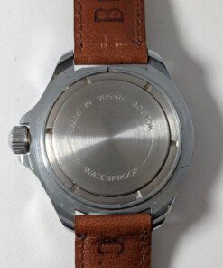 Orologio Vostok komandirskie Paratrooper transizionale con cinturino e custodia 24 Vostok komandirskie Paratrooper