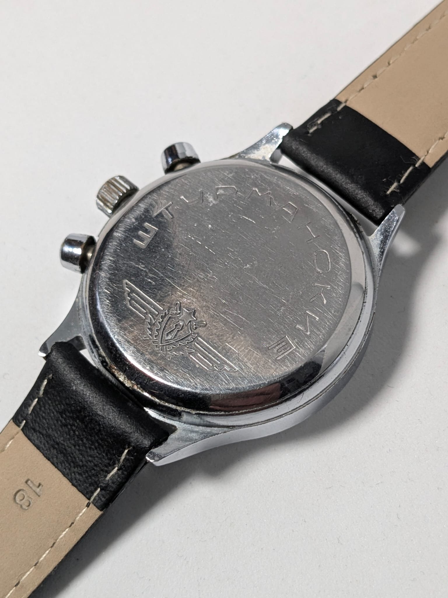 Orologio Russo Sturmanskie Cronografo 3133 anni '90 cassa tonda - Grade B 8 Sturmanskie Cronografo 3133