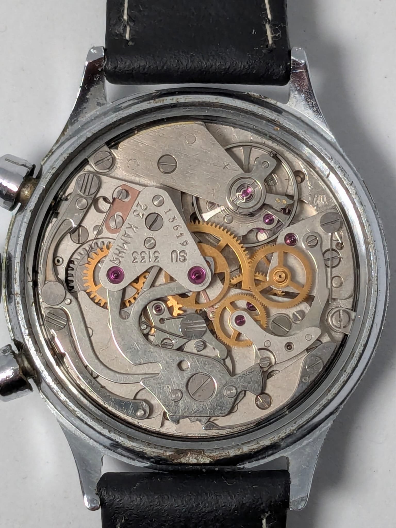 Orologio Russo Sturmanskie Cronografo 3133 anni '90 cassa tonda - Grade B 10 Sturmanskie Cronografo 3133