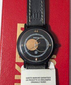 orologio sovietico Raketa Copernicus nero