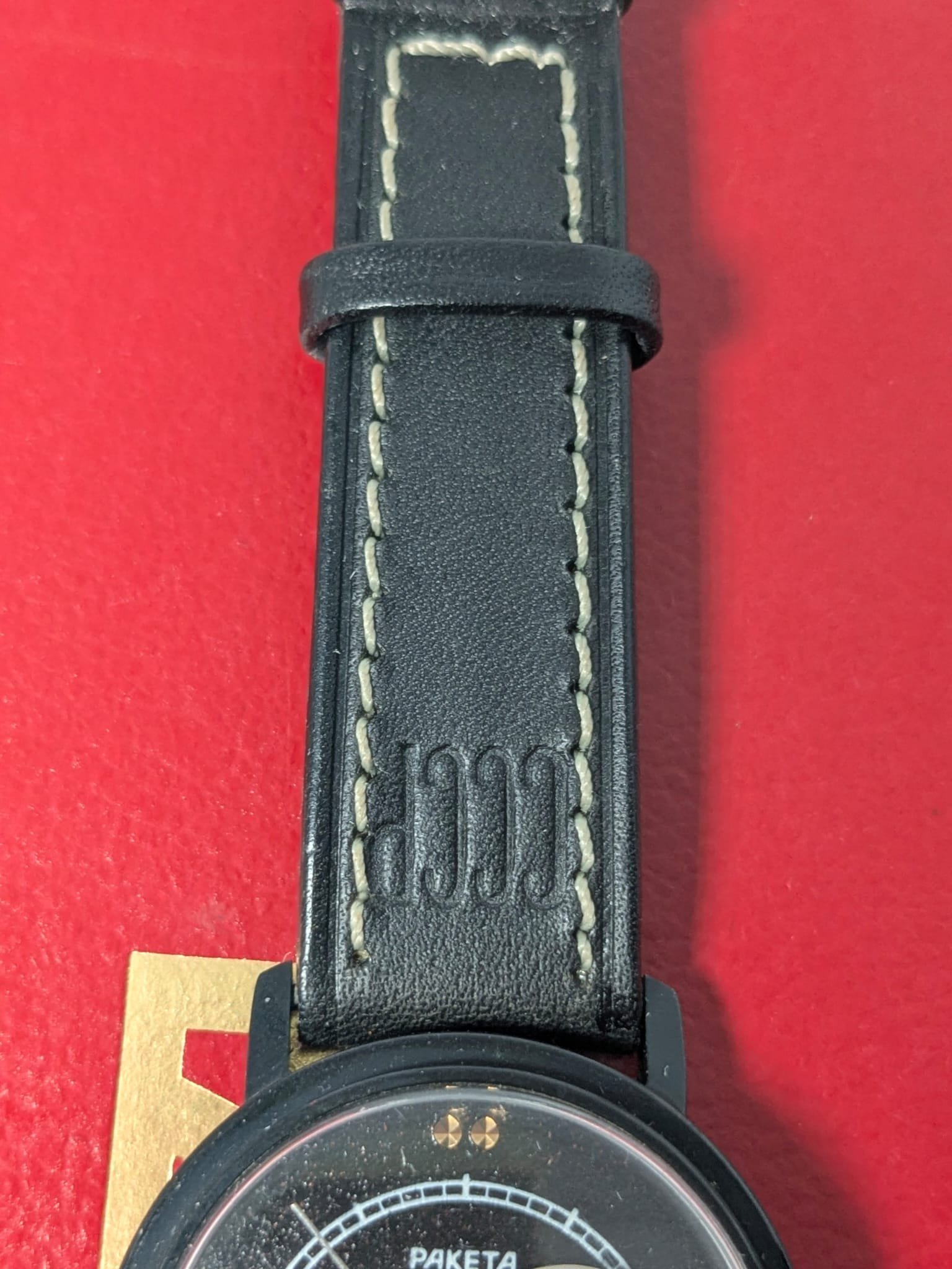 Orologio sovietico Raketa Copernicus Nero con scatola cinturino garanzia originali - Grade A 8 orologio sovietico Raketa Copernicus nero