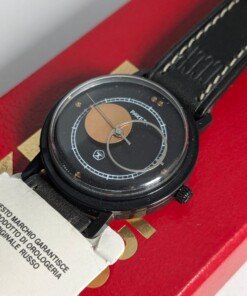 Orologio sovietico Raketa Copernicus Nero con scatola cinturino garanzia originali - Grade A 21 orologio sovietico Raketa Copernicus nero