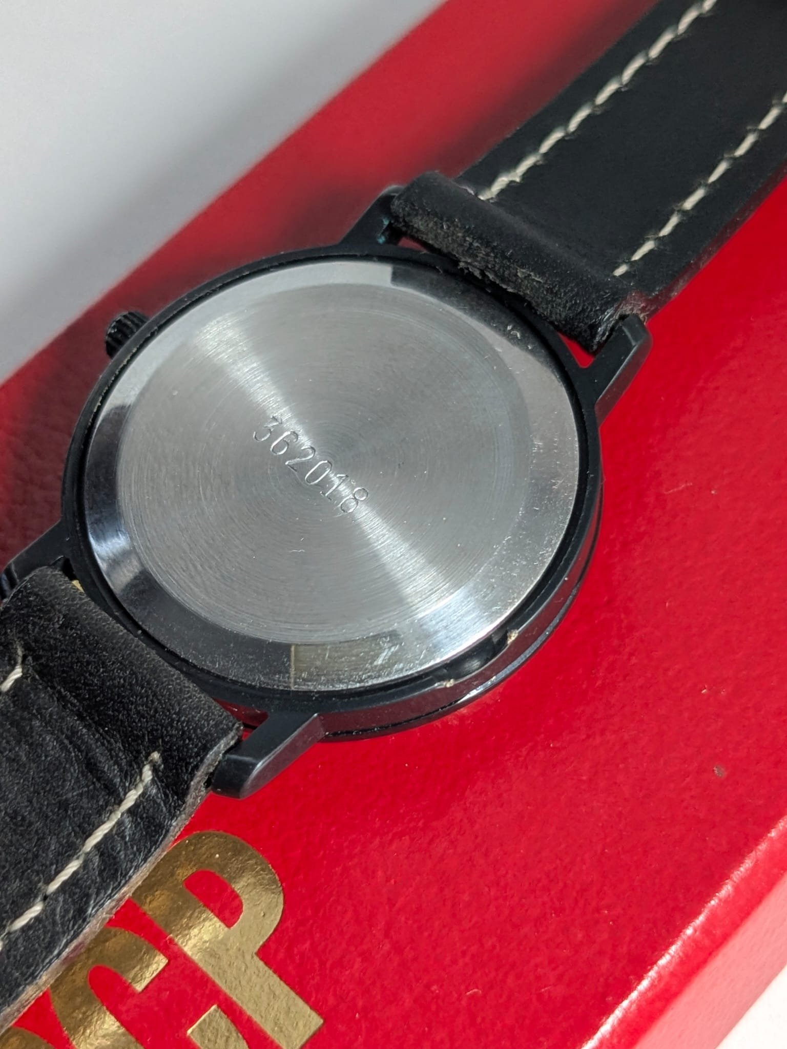 Orologio sovietico Raketa Copernicus Nero con scatola cinturino garanzia originali - Grade A 5 orologio sovietico Raketa Copernicus nero