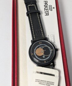 Orologio sovietico Raketa Copernicus Nero con scatola cinturino garanzia originali - Grade A 26 orologio sovietico Raketa Copernicus nero