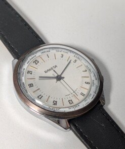 Orologio Raketa 24h World Time Russo Anni ’80 caratteri latini - Grade C - immagine 5
