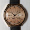 Raketa calendario perpetuo marrone sovietico cassa dorata - Grade B 4 Raketa calendario perpetuo marrone sovietico cassa dorata