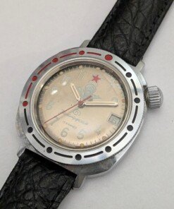 Vostok komandirskie Paratrooper 2414 corona a ore 2 - Grade B 9 Vostok Komandirskie Paratrooper sovietico con corona a ore 2