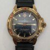 Orologio Vostok TU-95 commemorativo bombardiere Tupolev, cassa nera robusta quadrante analogico corona rossa Vostok cal. 2414 cinturino resina