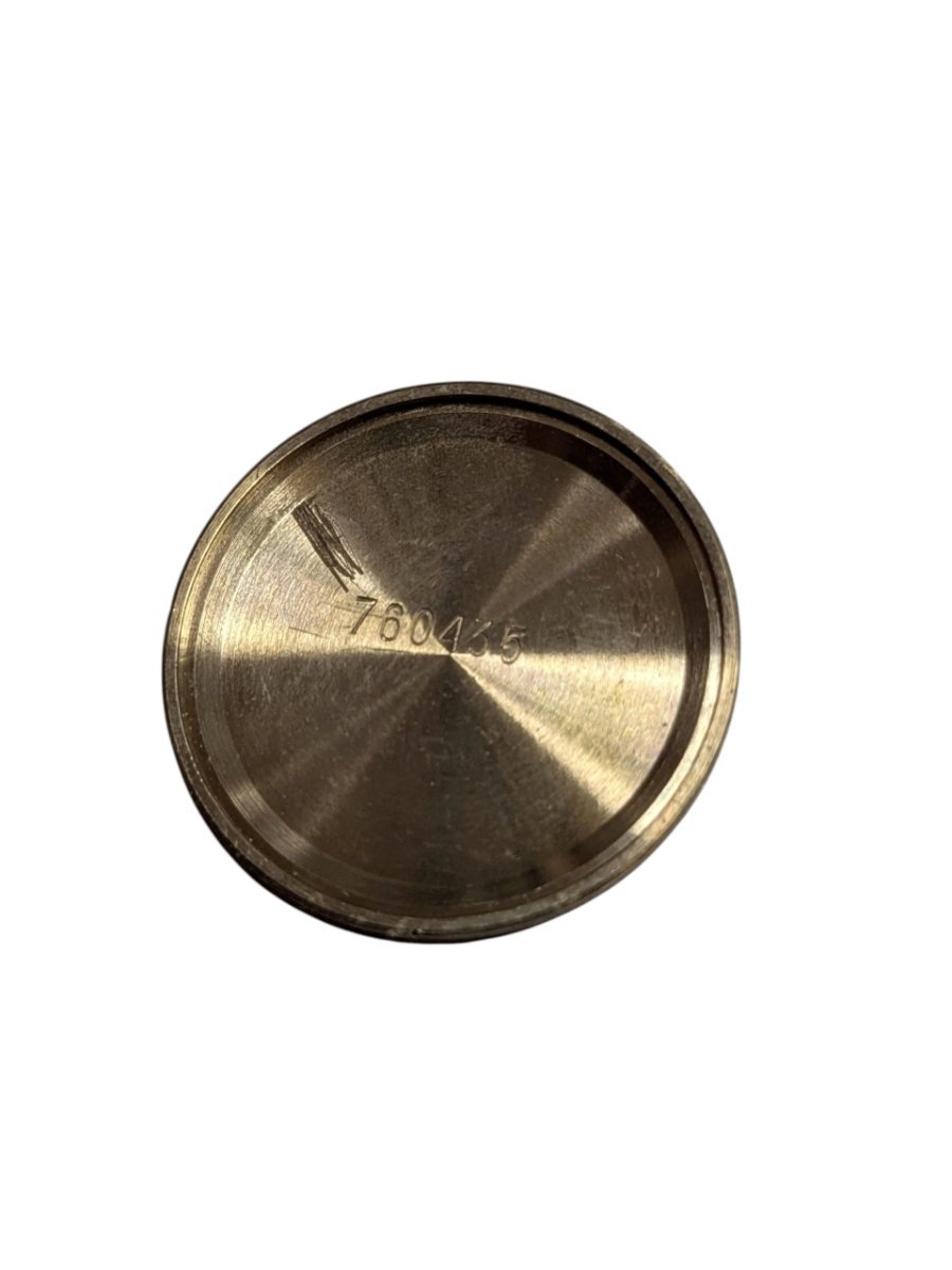 Orologio da tasca sovietico Raketa con marchio di qualità GOST - Grade B 3 Fondello di orologio sovietico vintage, con numero di serie 760435, per collezionisti di orologi russi d'epoca.