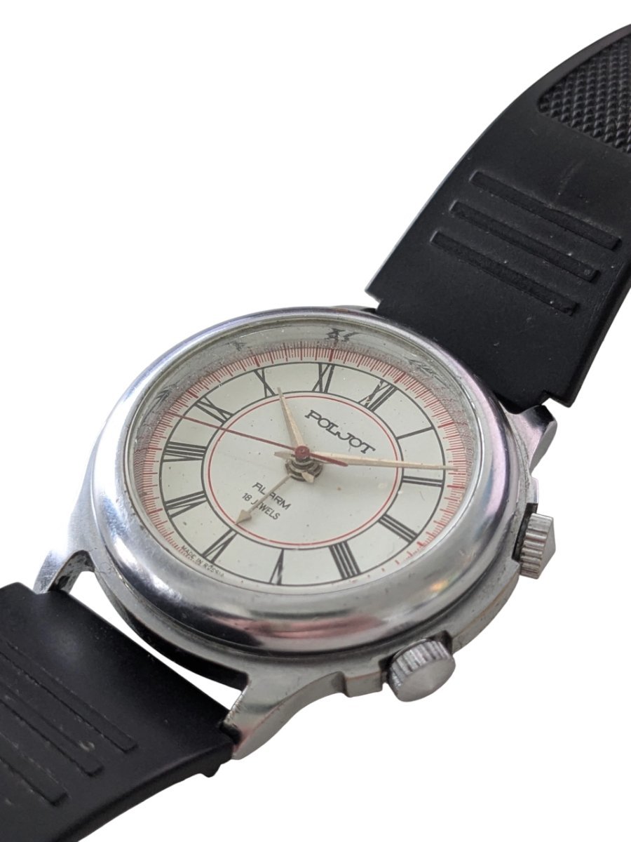 Orologio Poljot Alarm Calibro 2612.1 Anni 2000 Russia 8 Orologio russo vintage - Fronte Destro - ref. 262