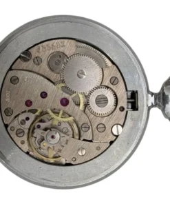 Orologio Molnija Anni '90 da Tasca quadrante decorato rosso - Grade B - immagine 9